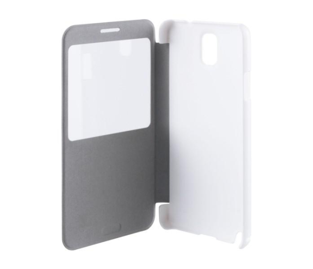 Etui Window Flap do Samsung Galaxy Note 3 białe - 1422995 - zdjęcie 3